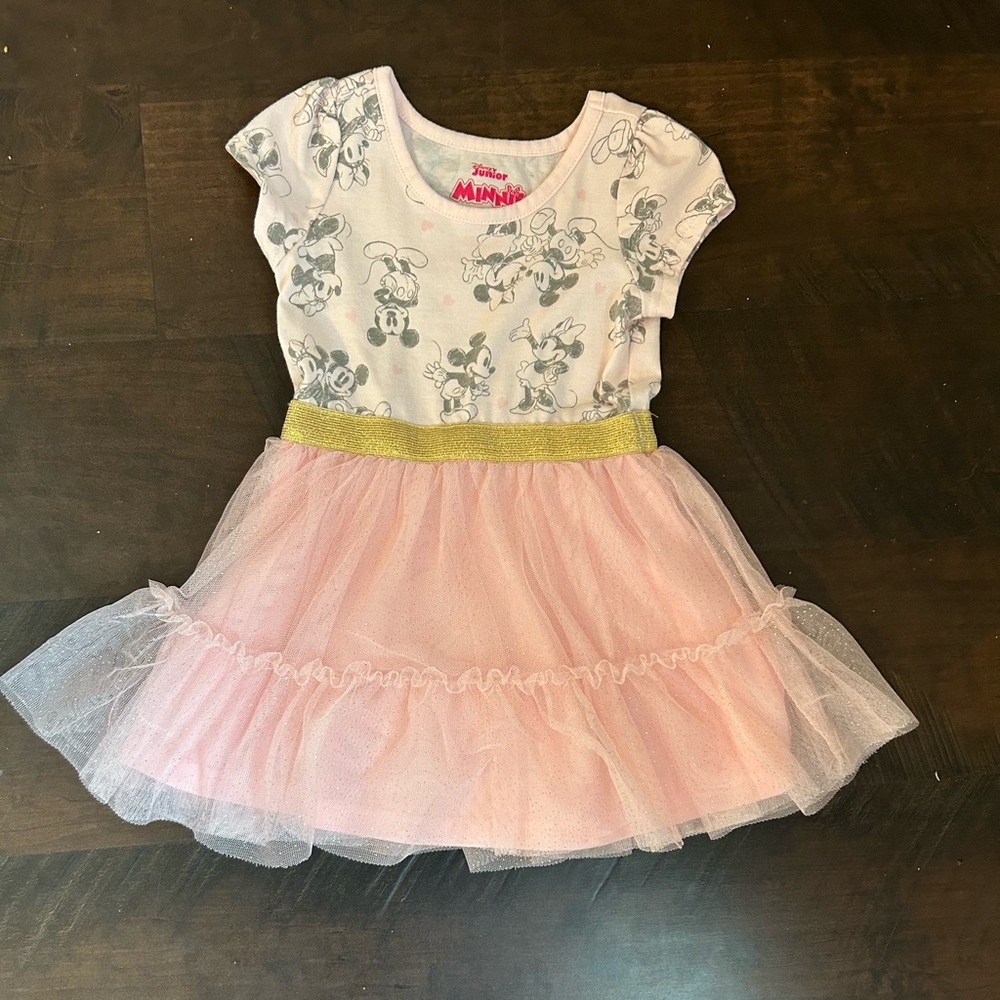 💜 Disney Minnie Pink Tulle Dress